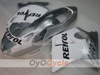 Kit de carenado por inyección para CBR1100XX 96-07 - Blanco, Plateado - Repsol #OYO87905043