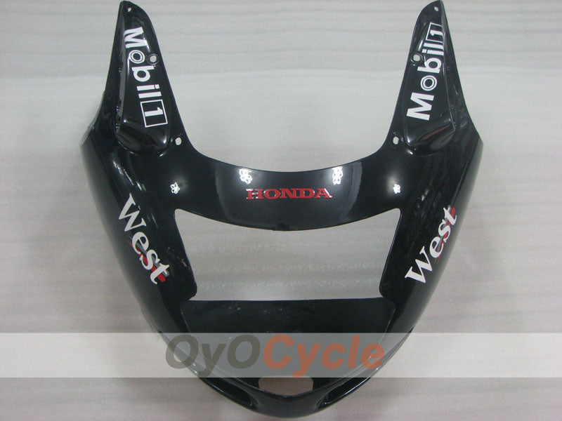 Kit de carenado por inyección para CBR1100XX 96-07 - Negro - Oeste #OYO87905044
