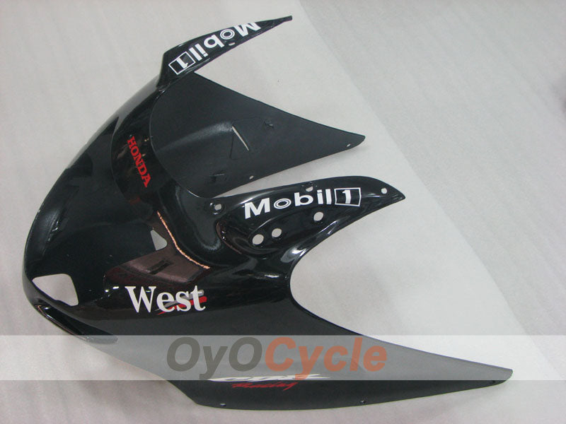 Kit de carenado por inyección para CBR1100XX 96-07 - Negro - Oeste #OYO87905044