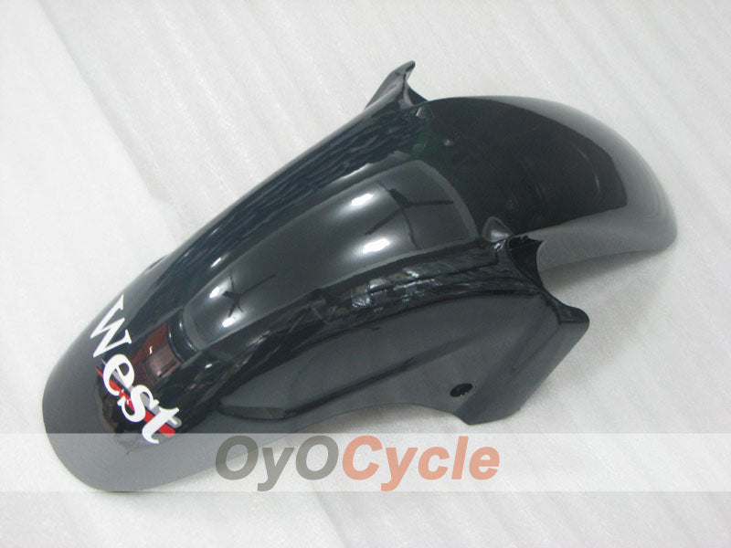 Kit de carenado por inyección para CBR1100XX 96-07 - Negro - Oeste #OYO87905044