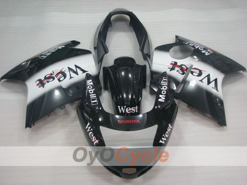 Kit de carenado por inyección para CBR1100XX 96-07 - Negro - Oeste #OYO87905044
