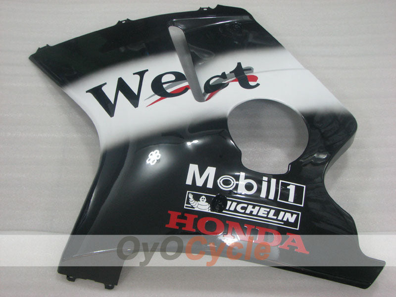 Kit de carenado por inyección para CBR1100XX 96-07 - Negro - Oeste #OYO87905044