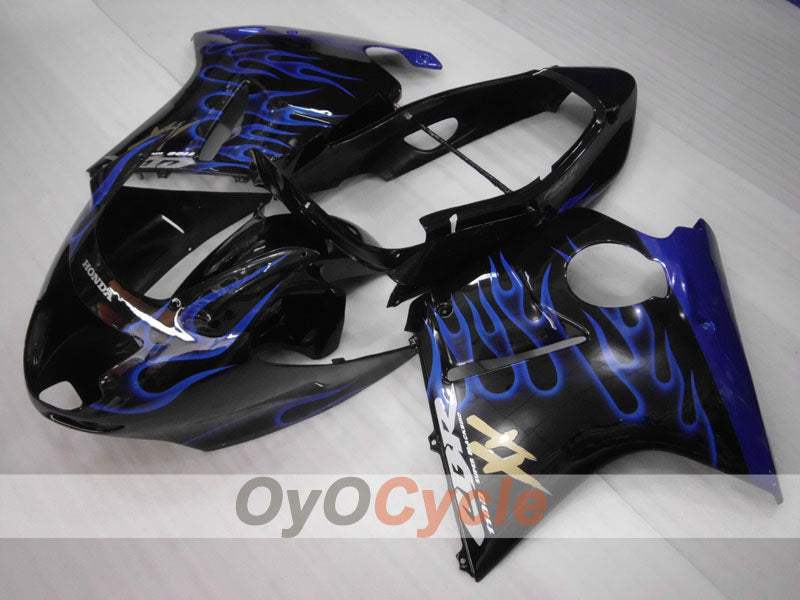 Kit de carenado por inyección para CBR1100XX 96-07 - Azul, Negro - Llama #OYO87905045 Imagen principal del producto