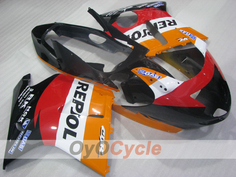 Carenado de inyección para CBR1100XX 96-07 - Rojo, Negro - Repsol #OYO87905049
