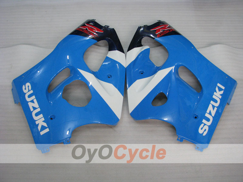 Carenado para Suzuki GSXR600 97-00 - Azul, Blanco - Estilo de fábrica #OYO87905051