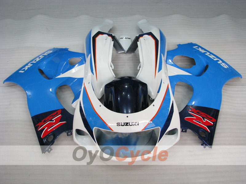 Kit de carenado para Suzuki GSXR750 96-99 - Azul, blanco - Estilo de fábrica #OYO87905065