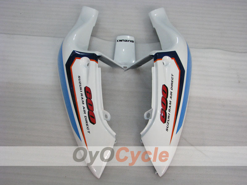 Carenado para Suzuki GSXR600 97-00 - Azul, Blanco - Estilo de fábrica #OYO87905051