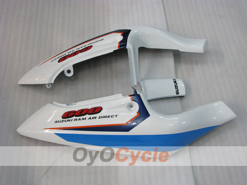 Carenado para Suzuki GSXR600 97-00 - Azul, Blanco - Estilo de fábrica #OYO87905051