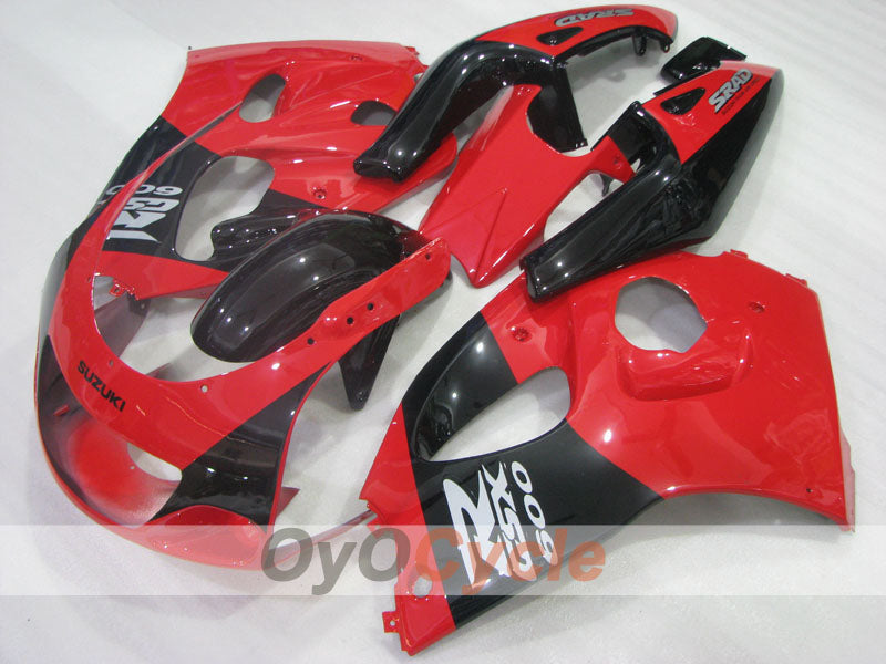 Kit de carenado para Suzuki GSXR600 97-00 - Rojo, Negro - Estilo de fábrica #OYO87905053 Imagen principal del producto