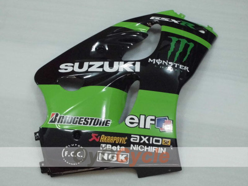 Carenado para Suzuki GSXR600 97-00 - Verde, Negro - Personalizar #OYO87905055