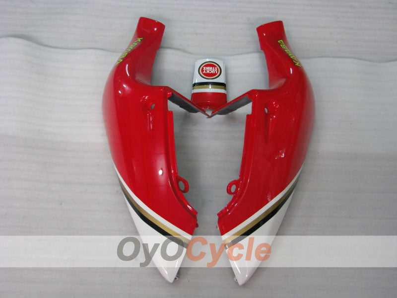 Kit de carenado para Suzuki GSXR600 97-00 - Rojo, Blanco - Lucky Strike #OYO87905056