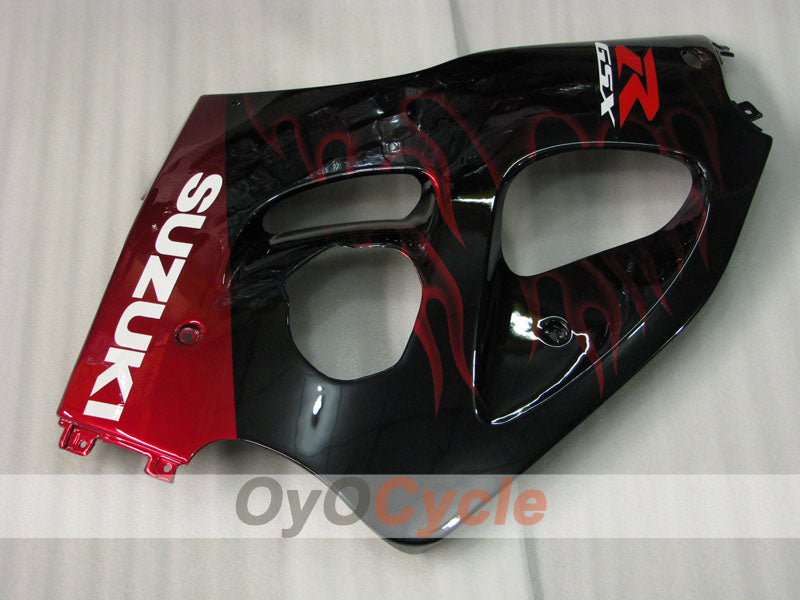 Kit de carenado para Suzuki GSXR600 97-00 - Negro - Llama #OYO87905057