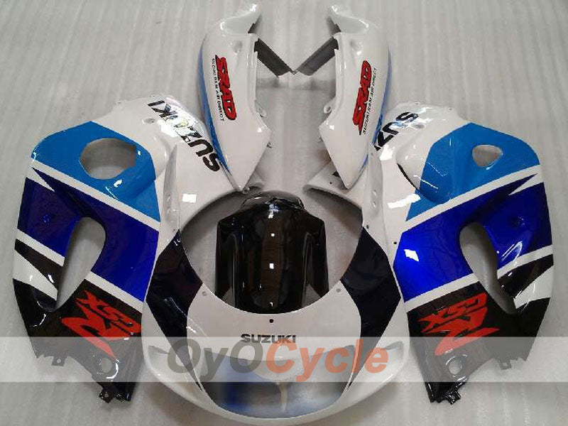 Carenado completo para Suzuki GSXR750 96-99 - Azul, Blanco - Estilo de fábrica #OYO87905074 Imagen secundaria del producto