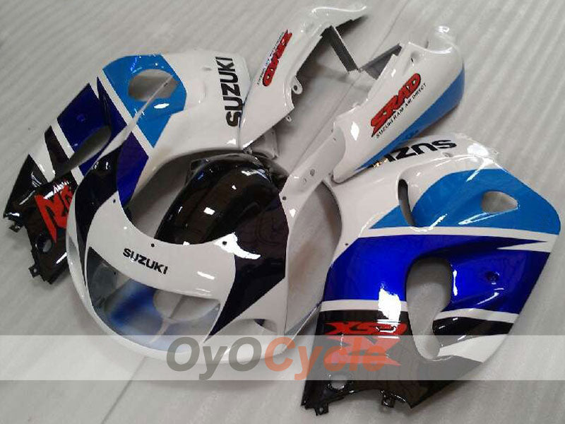 Kit de carenado para Suzuki GSXR600 97-00 - Azul, Blanco, Negro - Estilo de fábrica #OYO87905060 Imagen principal del producto
