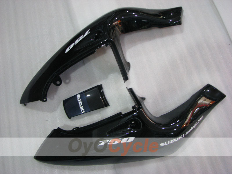 Kit de carenado para Suzuki GSXR600 97-00 - Negro - Personalizar #OYO87905061