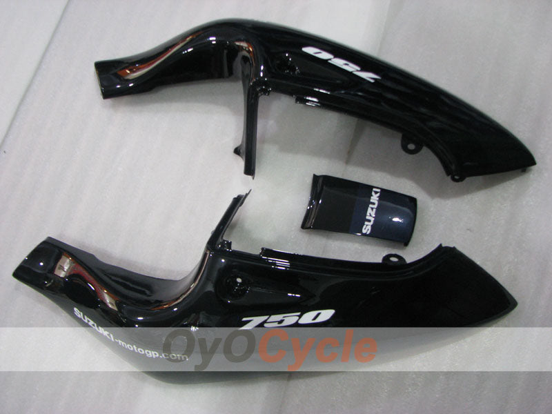 Kit de carenado para Suzuki GSXR600 97-00 - Negro - Personalizar #OYO87905061