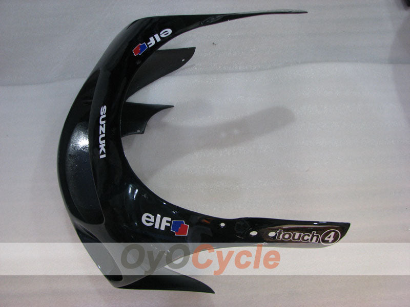 Kit de carenado para Suzuki GSXR600 97-00 - Negro - Personalizar #OYO87905061