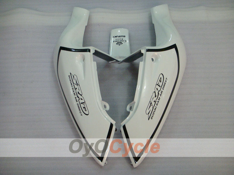 Kit de carenado para Suzuki GSXR600 97-00 - Blanco, Negro - Corona #OYO87905062