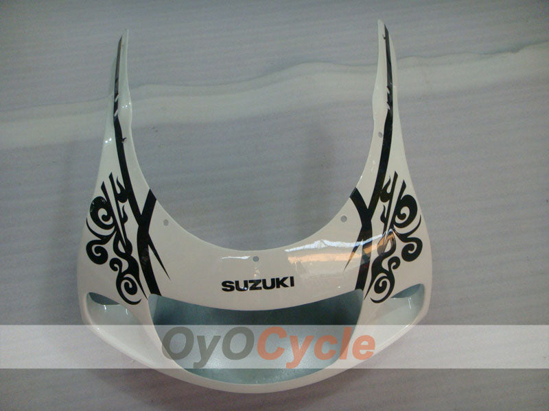 Kit de carenado para Suzuki GSXR600 97-00 - Blanco, Negro - Corona #OYO87905062