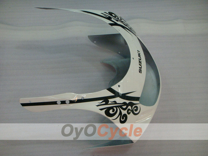Kit de carenado para Suzuki GSXR600 97-00 - Blanco, Negro - Corona #OYO87905062