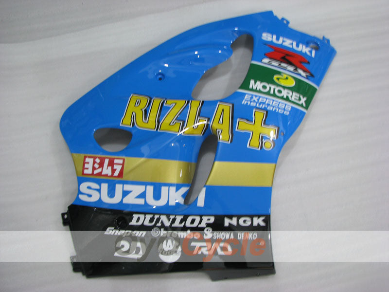 Kit de carenado para Suzuki GSXR750 96-99 - Azul, Negro - MOTUL, Rizla+ #OYO87905077