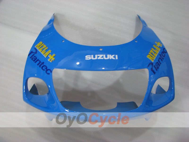 Kit de carenado para Suzuki GSXR750 96-99 - Azul, Negro - MOTUL, Rizla+ #OYO87905077