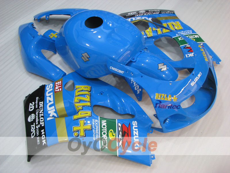 Kit de carenado para Suzuki GSXR750 96-99 - Azul, Negro - MOTUL, Rizla+ #OYO87905077 Imagen secundaria del producto