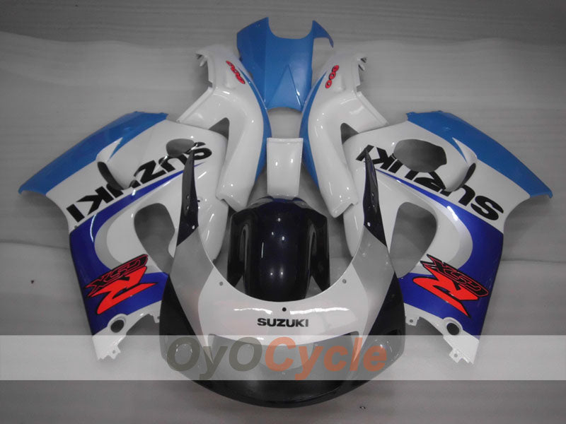 Kit de carenado para Suzuki GSXR600 97-00 - Azul, Blanco, Negro - Estilo de fábrica #OYO87905064 Imagen secundaria del producto