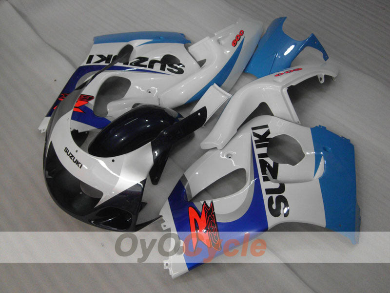 Kit de carenado para Suzuki GSXR750 96-99 - Azul, blanco - Estilo de fábrica #OYO87905078 Imagen secundaria del producto
