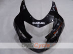 Kit de carenado de inyección para GSXR600 04-05 - Negro, Plata - Estilo de fábrica #OYO87905228