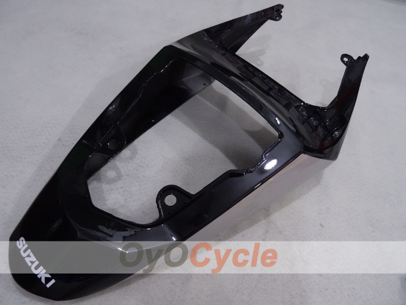Kit de carenado por inyección para GSX R750 04-05 - Negro, plata - Estilo de fábrica #OYO87905265