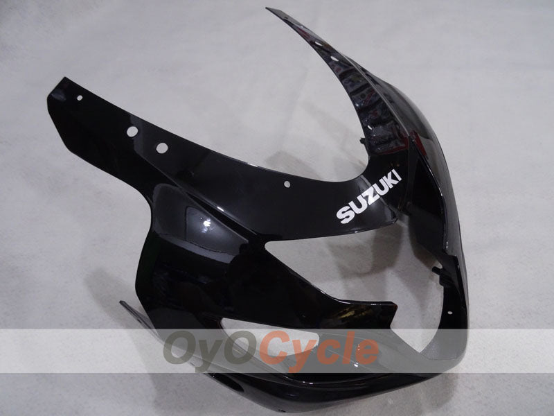 Kit de carenado por inyección para GSX R750 04-05 - Negro, plata - Estilo de fábrica #OYO87905265