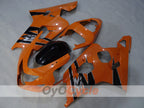 Kit de carenado por inyección para GSXR600 04-05 - Naranja, Negro - Estilo de fábrica #OYO87905229