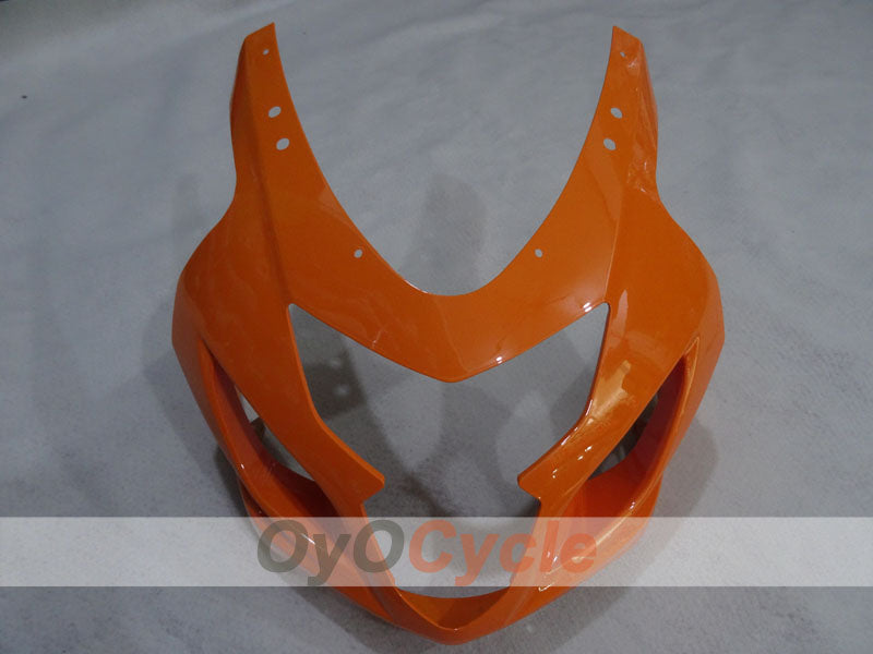 Kit de carenado por inyección para GSX R750 04-05 - Negro, Plata - Estilo de fábrica #OYO87905266
