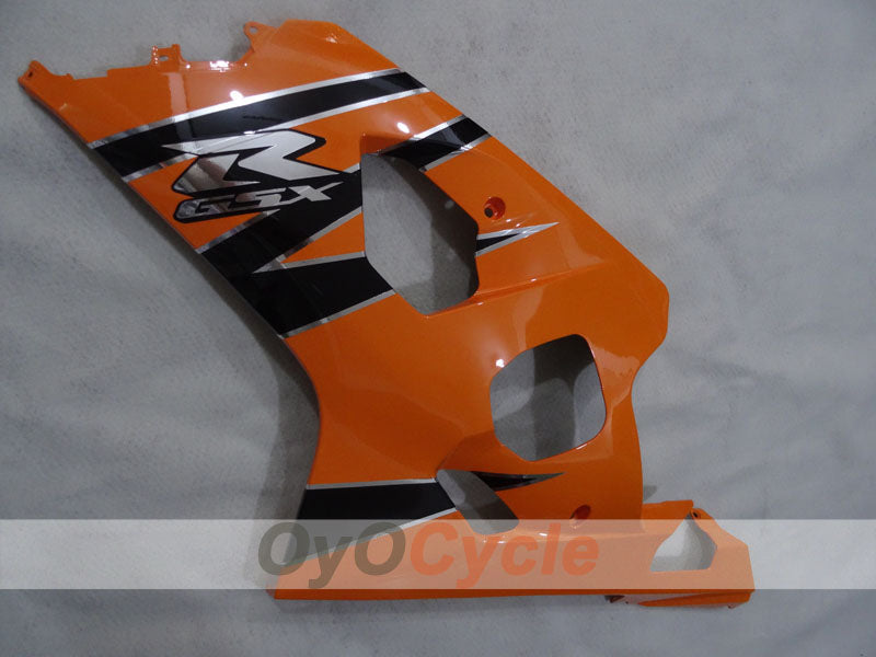 Kit de carenado por inyección para GSXR600 04-05 - Naranja, Negro - Estilo de fábrica #OYO87905229