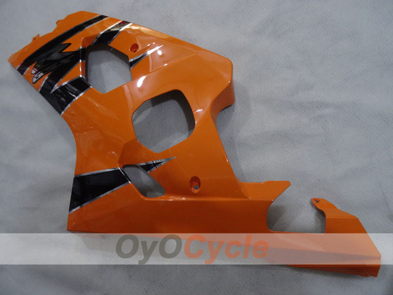 Kit de carenado por inyección para GSXR600 04-05 - Naranja, Negro - Estilo de fábrica #OYO87905229