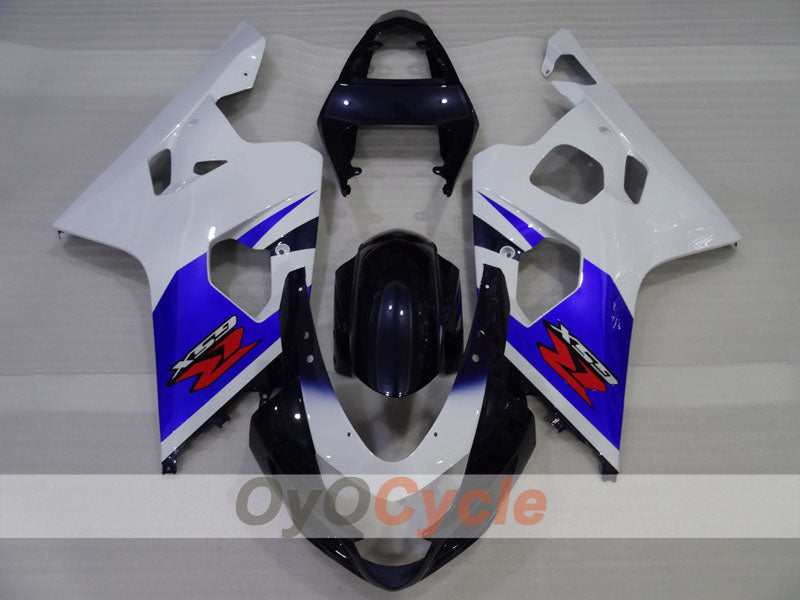 Kit de carenado por inyección para GSXR600 04-05 - Azul, Blanco, Negro - Estilo de fábrica #OYO87905230 Imagen secundaria del producto