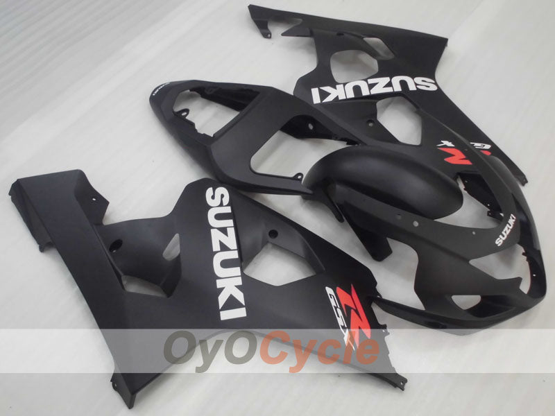 Kit de carenado por inyección para GSXR600 04-05 - Negro - Estilo de fábrica #OYO87905233 Imagen principal del producto