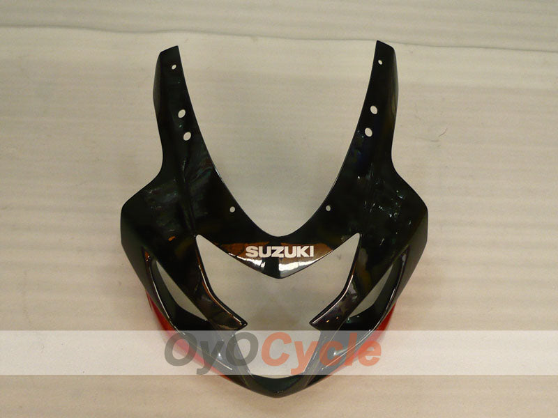 Kit de carenado por inyección para GSXR600 04-05 - Naranja, Negro - Estilo de fábrica #OYO87905234