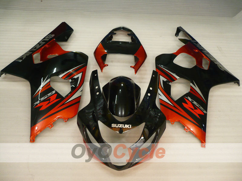 Kit de carenado por inyección para GSXR600 04-05 - Naranja, Negro - Estilo de fábrica #OYO87905234 Imagen secundaria del producto