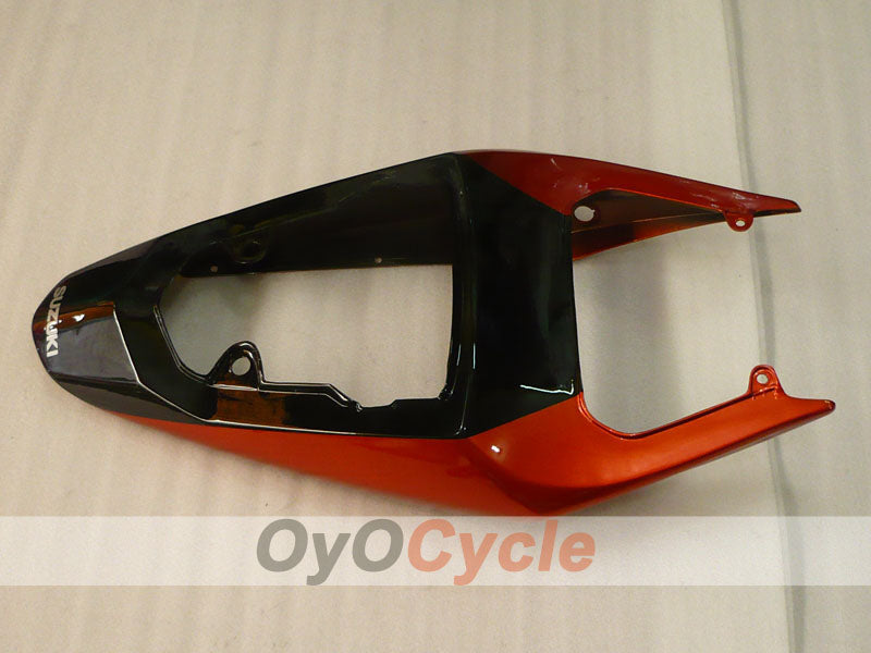 Kit de carenado por inyección para GSXR600 04-05 - Naranja, Negro - Estilo de fábrica #OYO87905234