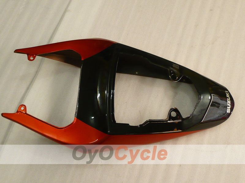 Kit de carenado por inyección para GSXR600 04-05 - Naranja, Negro - Estilo de fábrica #OYO87905234
