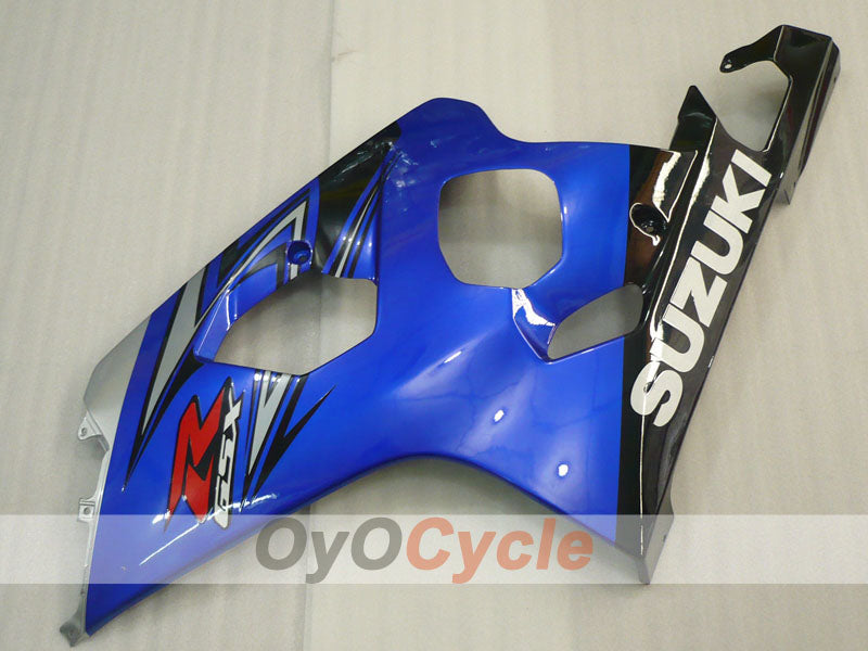 Kit de carenado por inyección para GSXR600 04-05 - Azul, Negro - Estilo de fábrica #OYO87905236