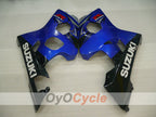 Kit de carenado por inyección para GSXR600 04-05 - Azul, Negro - Estilo de fábrica #OYO87905236