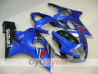 Kit de carenado por inyección para GSXR600 04-05 - Azul, Negro - Estilo de fábrica #OYO87905236