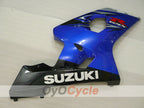 Kit de carenado por inyección para GSXR600 04-05 - Azul, Negro - Estilo de fábrica #OYO87905236