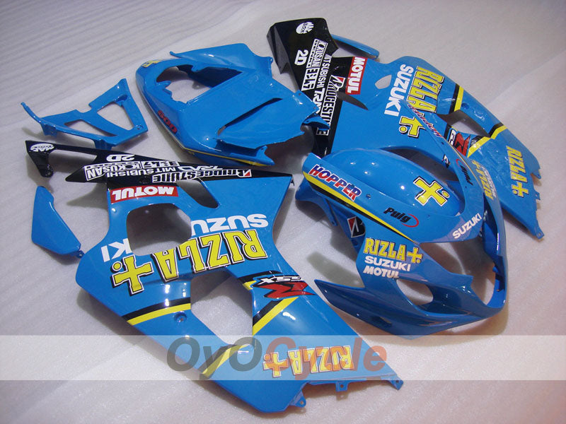 Kit de carenado por inyección para GSX R750 04-05 - Azul - Rizla+ #OYO87905274 Imagen principal del producto