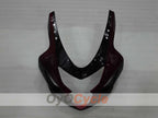 Kit de carenado por inyección para GSX R750 04-05 - Color Vino Tinto, Blanco - Estilo de Fábrica #OYO87905275