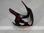 Kit de carenado por inyección para GSXR600 04-05 - Color Rojo Vino, Blanco - Estilo de fábrica #OYO87905238