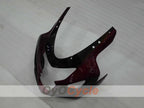 Kit de carenado por inyección para GSXR600 04-05 - Color Rojo Vino, Blanco - Estilo de fábrica #OYO87905238
